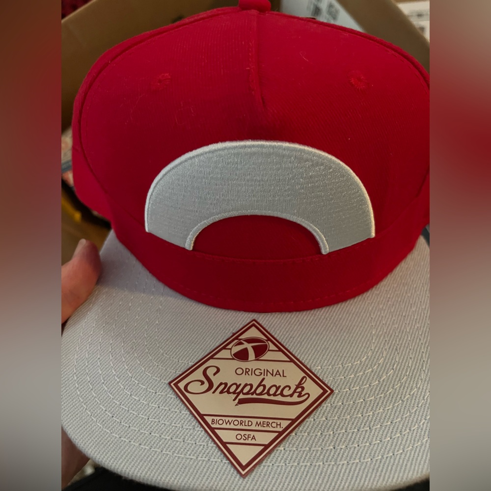 Pokémon Ash cosplay SnapBack hat, adjustable
